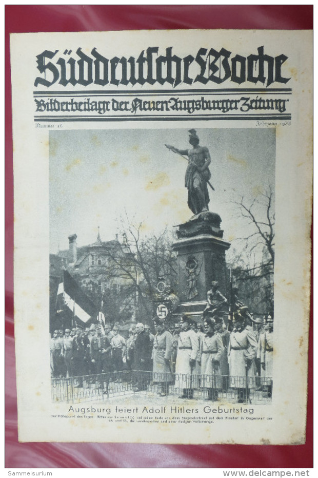 "Süddeutsche Woche" Bilderbeilage der Neuen Augsburger Zeitung, Ausgaben 3/1933 bis 52/1933 Inklusive Sonderbeilage