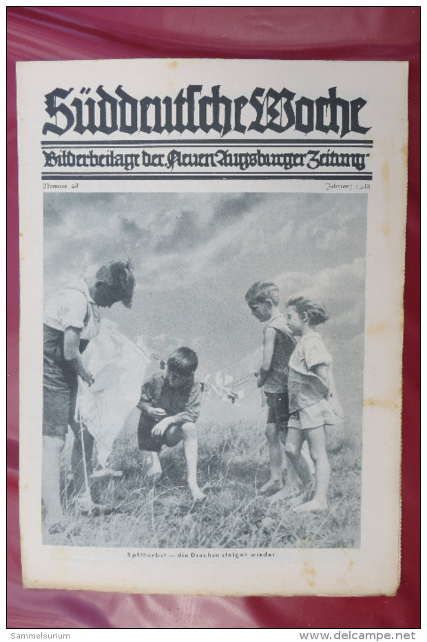 "Süddeutsche Woche" Bilderbeilage der Neuen Augsburger Zeitung, Ausgaben 3/1933 bis 52/1933 Inklusive Sonderbeilage