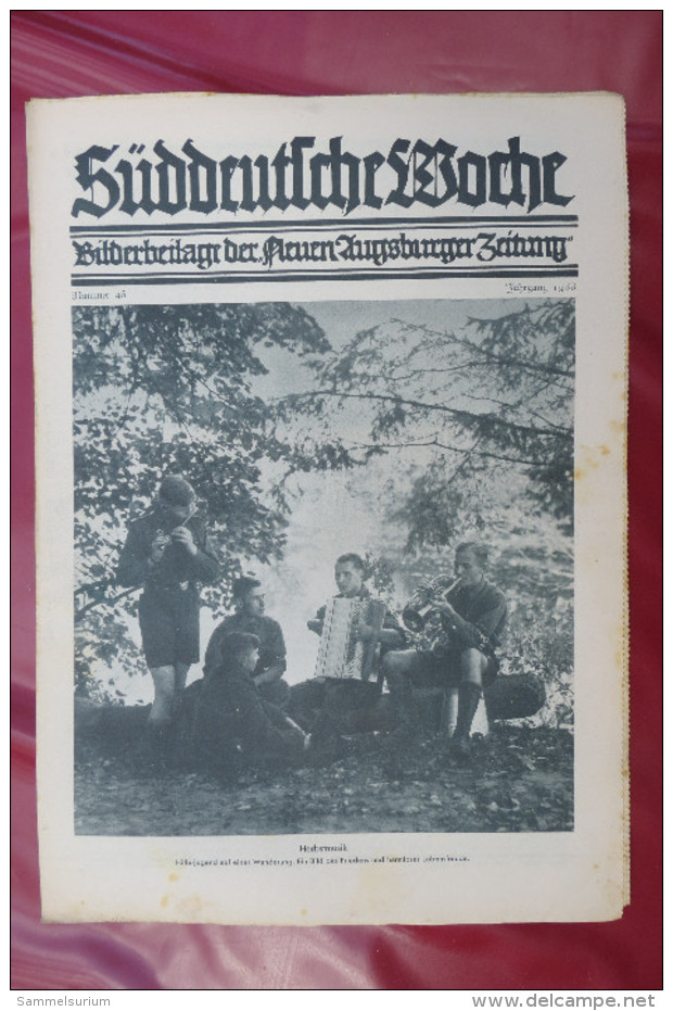 "Süddeutsche Woche" Bilderbeilage der Neuen Augsburger Zeitung, Ausgaben 3/1933 bis 52/1933 Inklusive Sonderbeilage