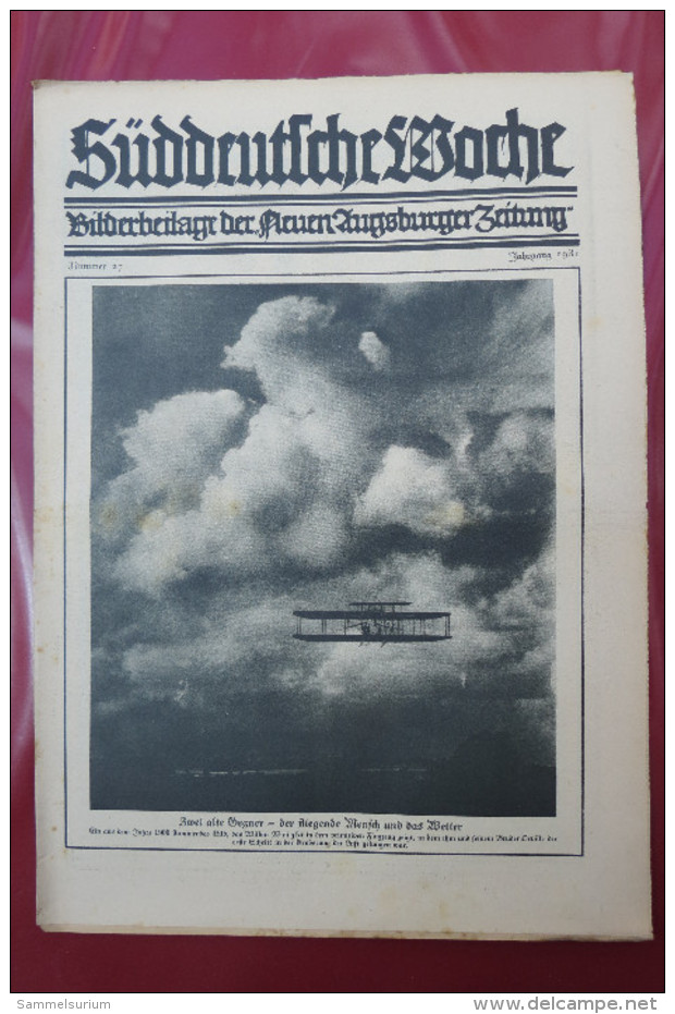 "Süddeutsche Woche" Bilderbeilage der Neuen Augsburger Zeitung, Ausgaben 1/1931 bis 37/1931 und 39/1931 bis 52/1931