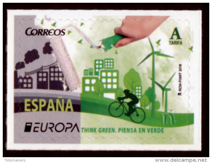 SPAIN/Spanien EUROPA 2016 "Think Green" Set Of 1v** - 2016