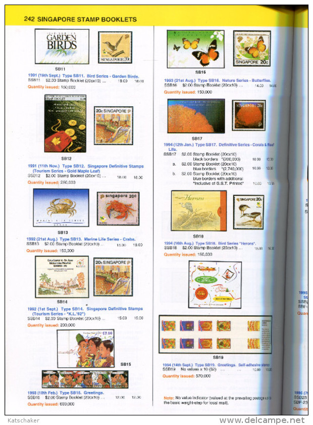 MALAYSIA SINGPORE & BRUNEI 26 TH EDITION STANDARD STAMP CATALOQUE GEWICHT WEIGHT 800 GRAM - Andere & Zonder Classificatie