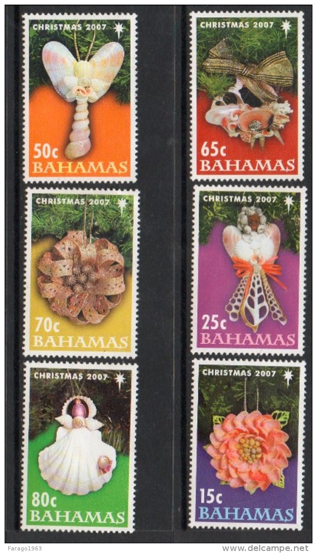 2007 Bahamas Noel Christmas Complete Set Of 4  MNH - Bahamas (1973-...)