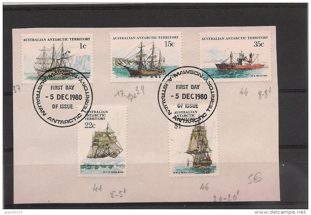 AAT 1er Jour Année 1979/80 - Used Stamps