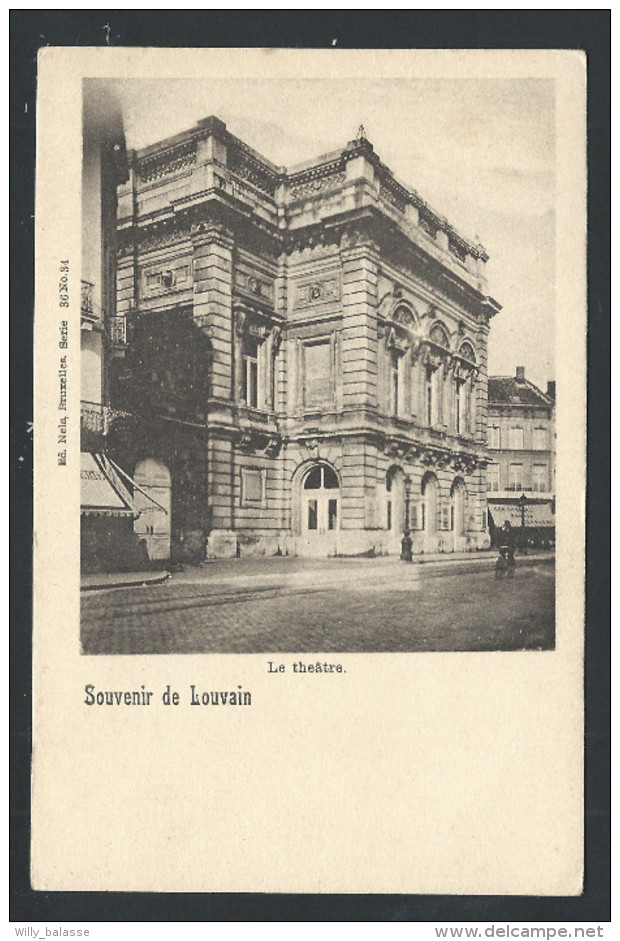 CPA - Souvenir De LOUVAIN - LEUVEN - Le Théâtre - Nels  Série 36 N° 34  // - Leuven