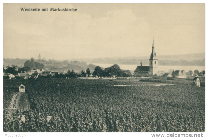 DE ERBACH / Westseite Mit Markuskirche / - Erbach