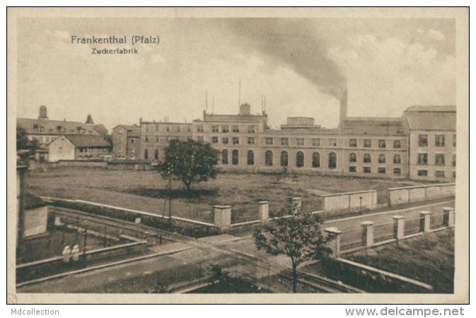 DE FRANKENTHAL / Zuckerfabrik / - Frankenthal