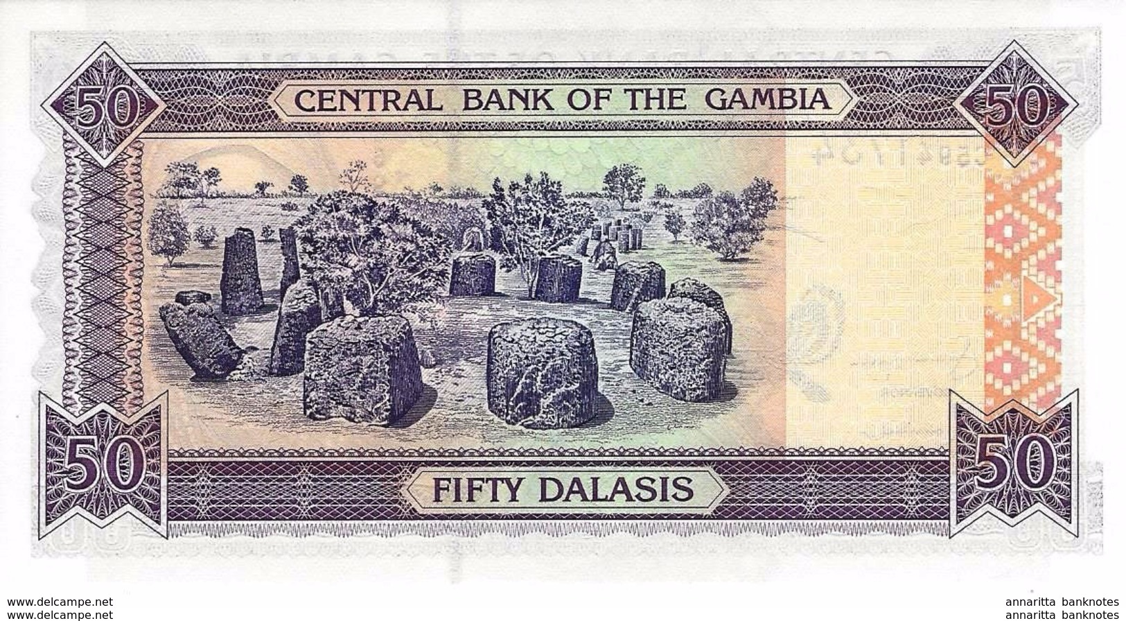 GAMBIA 50 DALASIS ND (2005) P-23 UNC [GM220c] - Gambie