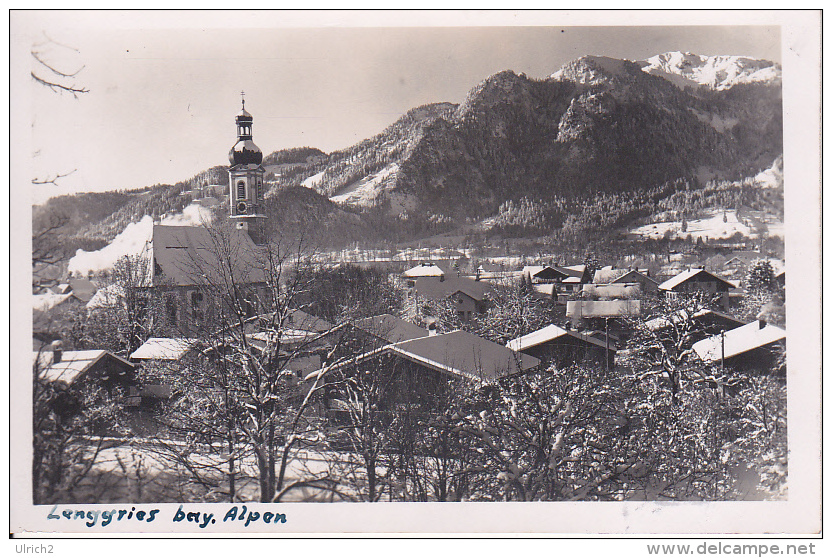 AK Lenggries - Bayr. Alpen - 1938 (23562) - Lenggries