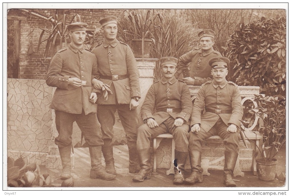 Carte Postale Photo Militaire Allemand OFFENBURG-OFFENBOURG  Allemagne-Infanterie Regiment 172-Briefstempel-Krieg - Offenburg