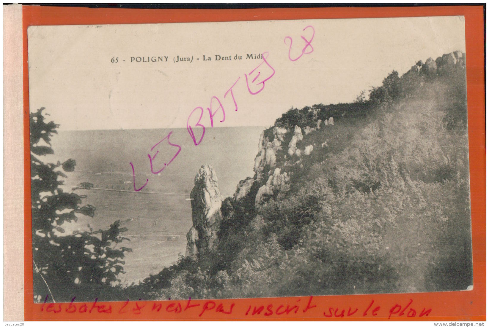 CPA  39  POULIGNY  Dent Du Midi  AV 2016 1361 - Poligny