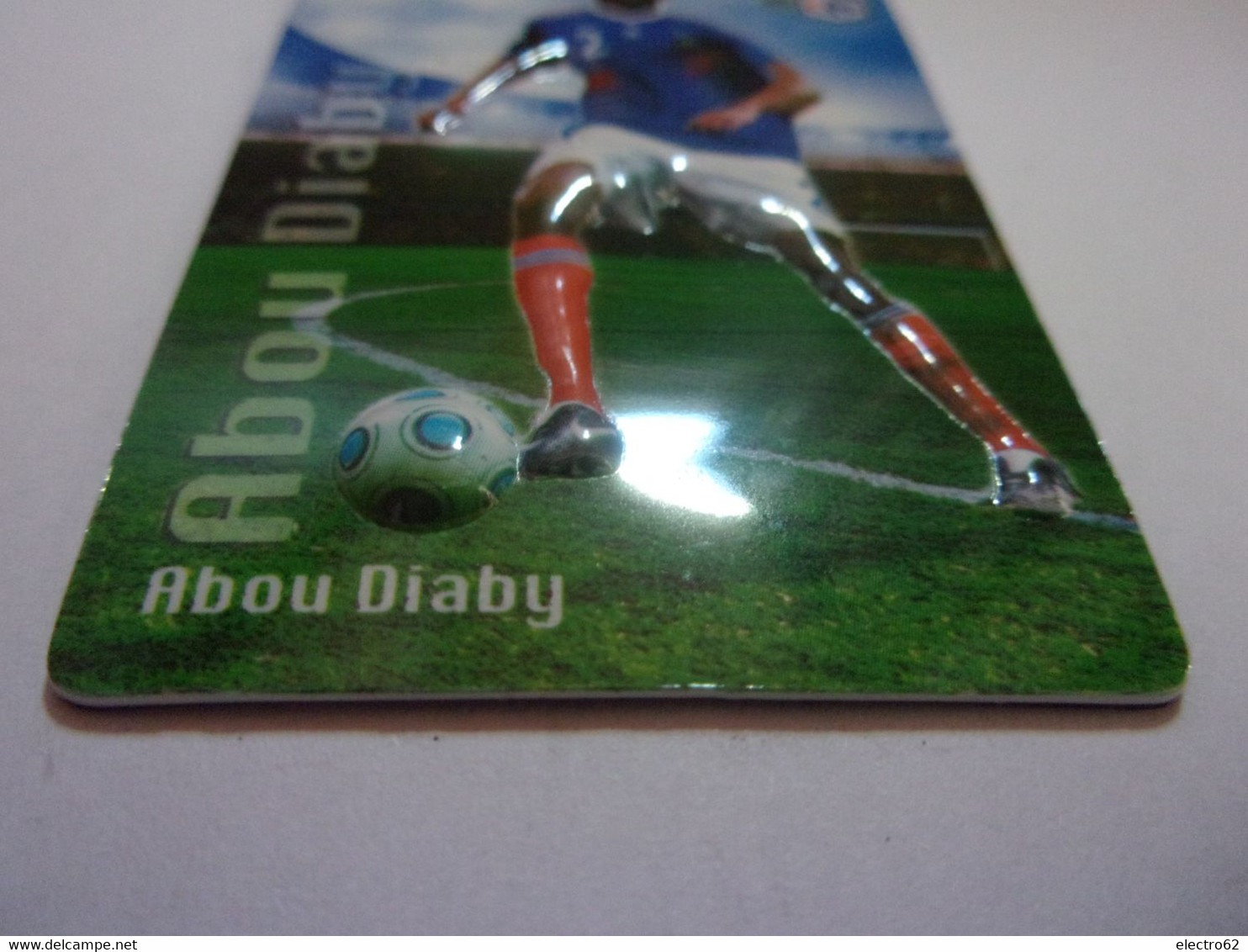 Magnet Carrefour football Abou Diaby équipe de France 2010 les bleus calcio fußball fútbol voetbal fotball soccer