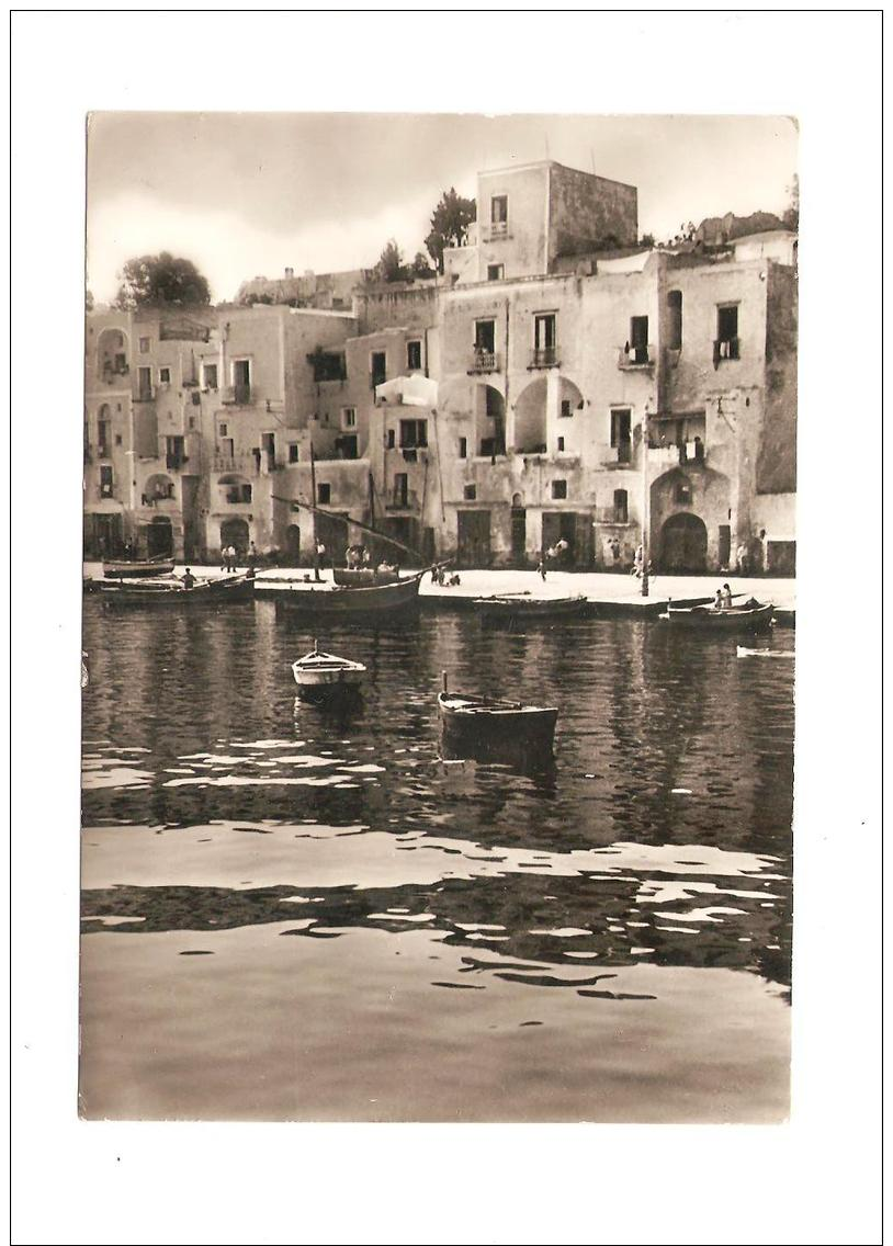 C33,post Card Island Of Naples,cartolina Procida,napoli,isola Di Procida,marina,non Comune.viag.1959 - Napoli (Naples)