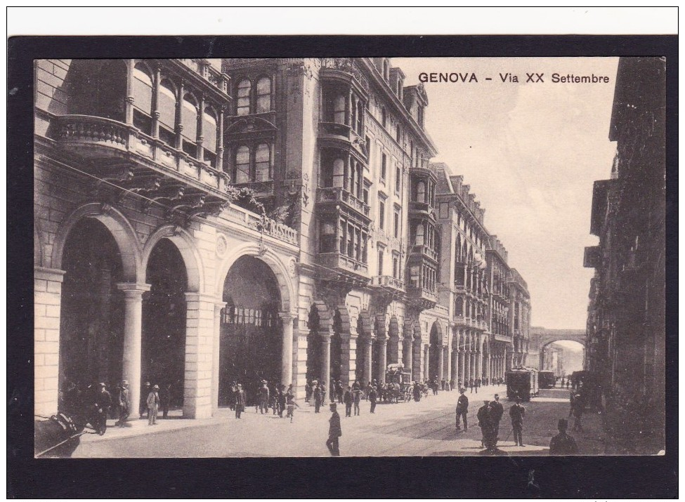 Old Card Of ,Genoa,Genova, Liguria, Italy,N37. - Genova (Genoa)