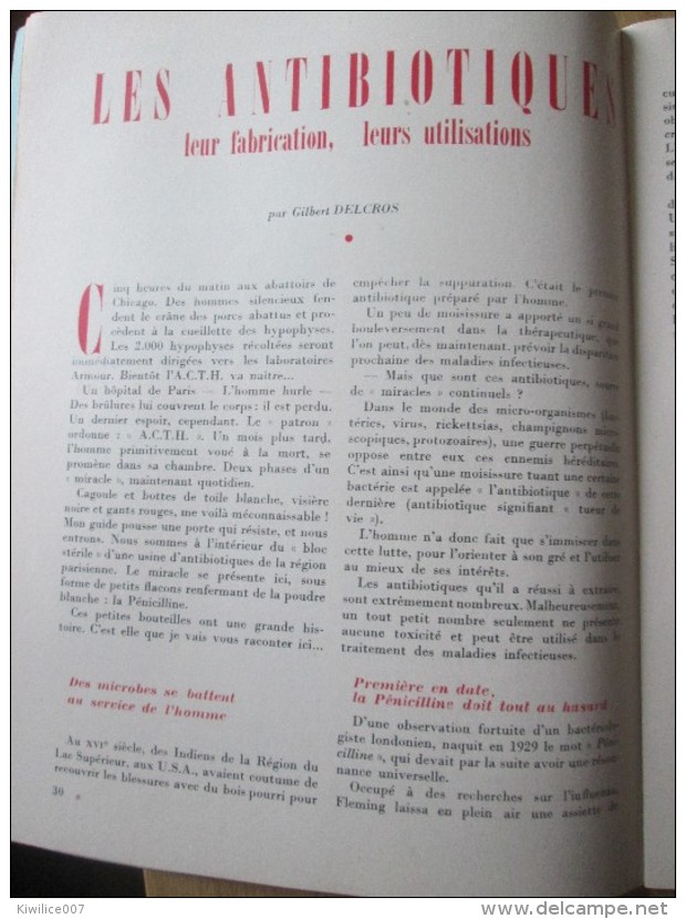 Rapports France Etats-unis 1951 Le Plan Schuman  Pour L Europe Les Antibiotiques Houilleres Dourges L Algerie Agricole - Autres & Non Classés