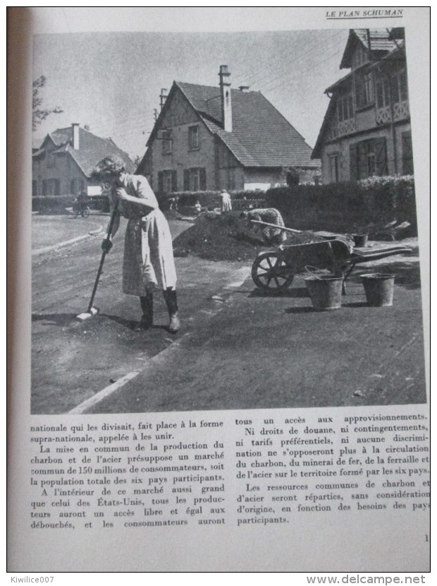 rapports france etats-unis 1951 le plan schuman  pour l europe les antibiotiques houilleres dourges l algerie agricole