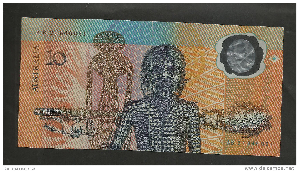 AUSTRALIA - RESERVE BANK Of AUSTRALIA - 10 Dollars (1988) / POLYMER - 1988 (10$ Kunststoffgeldscheine)