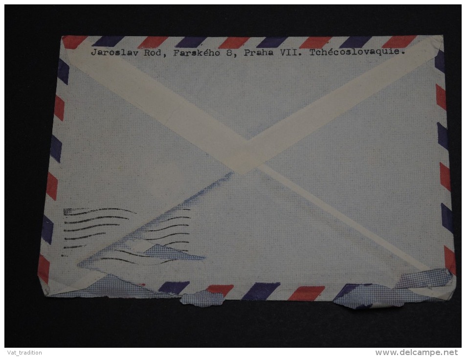 TCHÉCOSLOVAQUIE - Enveloppe Par Avion Pour Bangui - A Voir - L 349 - Covers & Documents