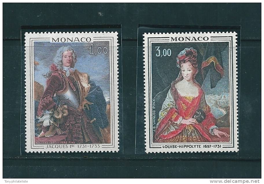 Monaco Timbres  De 1972   N°914/15 Neufs ** Parfait - Nuovi