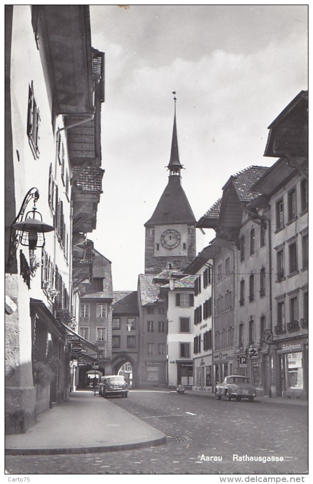 Suisse - Aarau - Rathausgasse - Aarau