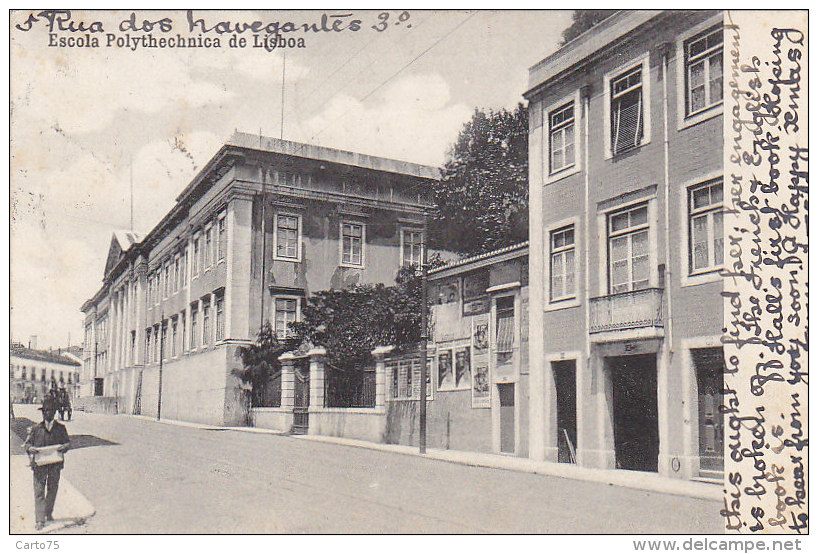 Portugal - Lisboa - Escola Polythechnica Rua Dos Navegantes - Ecole Polytechnique - Lisboa