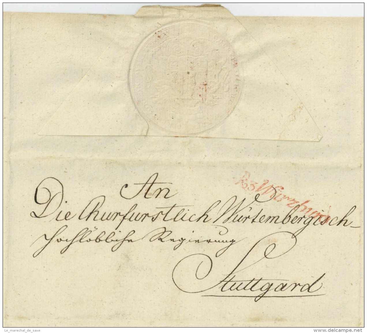 THÜRHEIM, Friedrich Karl Von (1762/1763-Ansbach 1832) - Schulkamerad Von SCHILLER - Würzburg 1805 Nachfolger Montgelas - Historical Documents