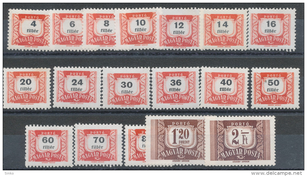 1958. Red-black Postage Due Stamp :) - Postage Due