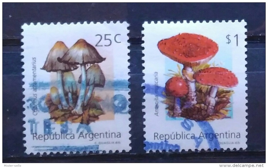 1994. ARGENTINA. SETAS - HONGOS - FLORA. USADO - USED. - Used Stamps