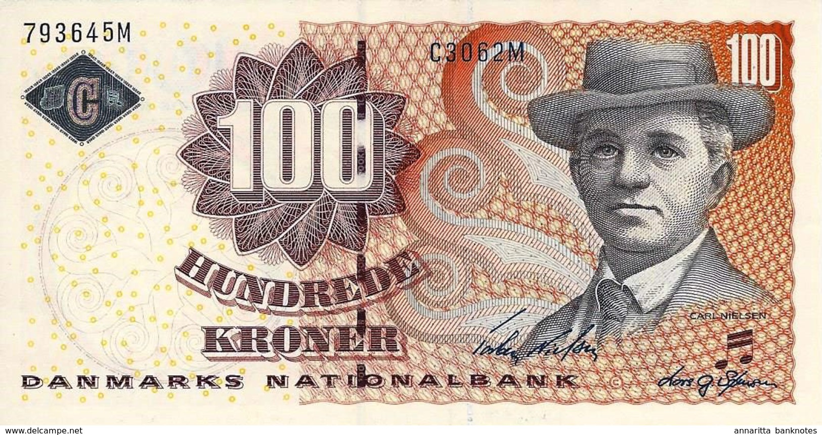 DENMARK 100 KRONER ND (2006) P-61 AU [ DK931e ] - Denmark