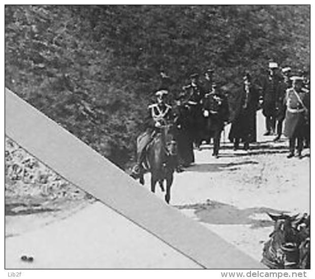 Alliance Franco-russe Le Tsar NicolasII En Visite En France Forteresse Calèche Présidentielle 1 Photo 1914-1918 Ww1 Wk1 - Guerra, Militares