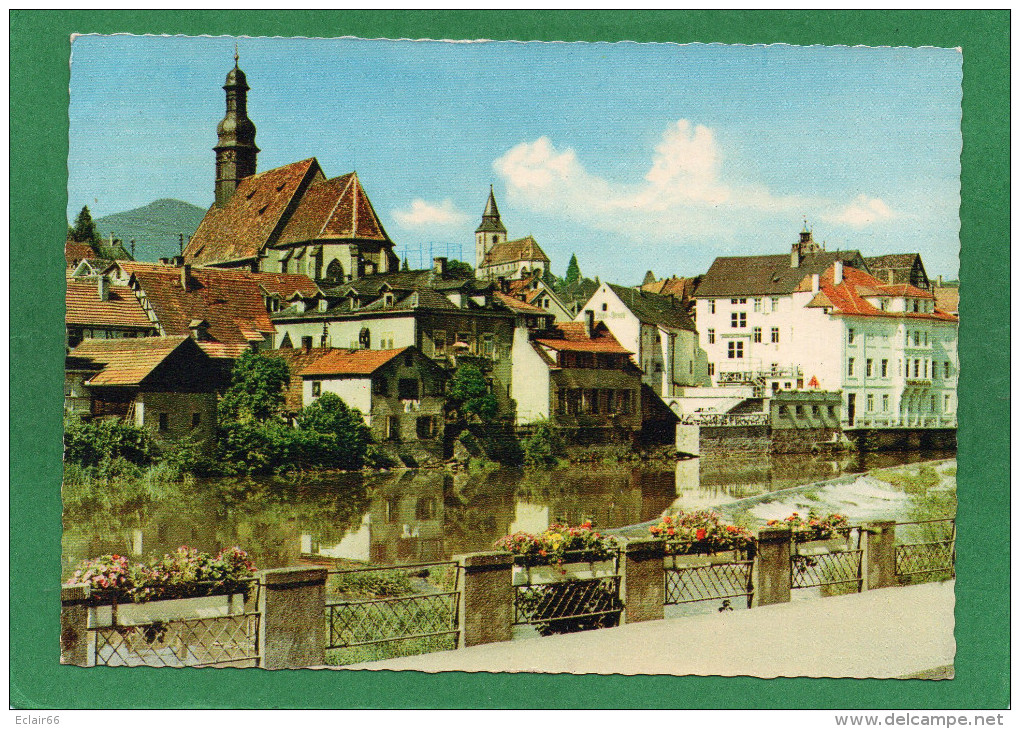 Gernsbach Im Murgtal - Kirche  CPSM Grd Format Année 1970 - Gernsbach