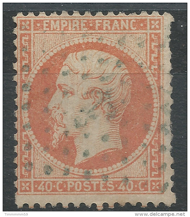 Lot N°31477   N°23, Oblit Losange Ancre Bleu - 1862 Napoleon III