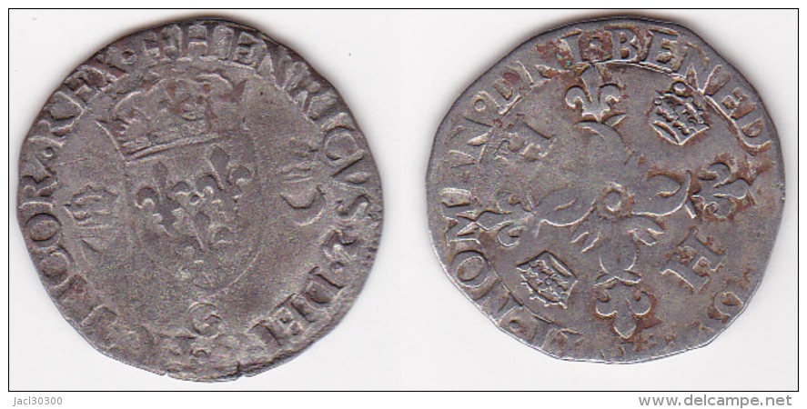 HENRI II 1547/1559 DOUZAIN 1554 G Poitiers (voir Scan) - 1547-1559 Henri II