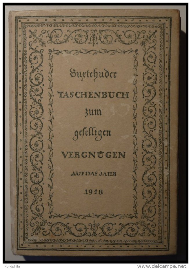 KLASSISCHE LITERATUR Buxtehuder Taschenbuch Zum Geselligen Vergnügen - Auf Das Jahr 1948, Verlag Hermann Hüben - Other & Unclassified