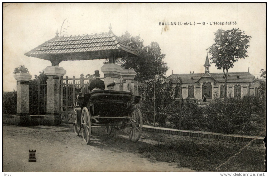 37 - BALLAN-MIRE - Hospitalité - Ballan-Miré