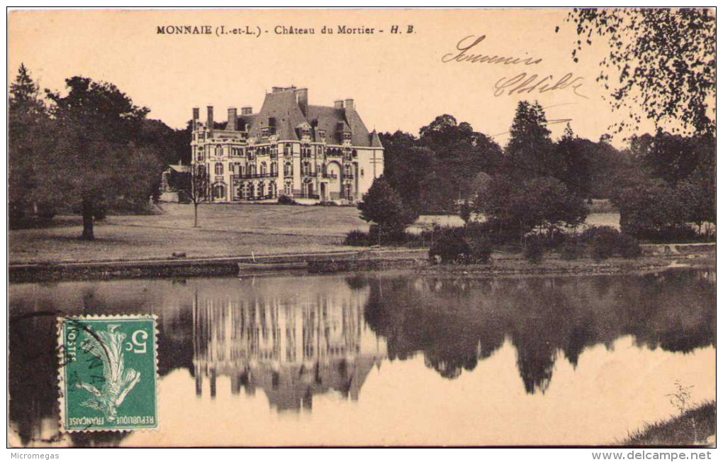 MONNAIE - Château Du Mortier - Monnaie