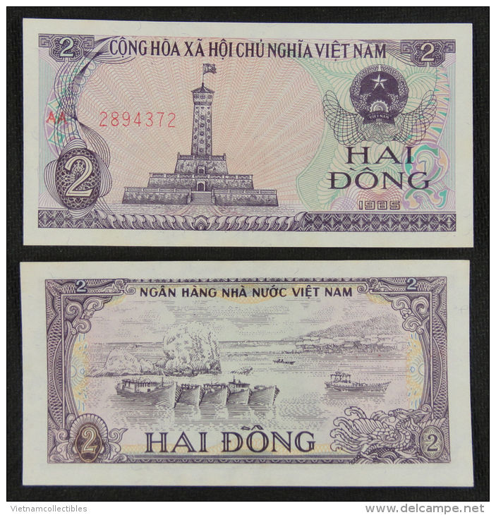 Vietnam Viet Nam 2 Dong UNC Banknote / Billet 1985 -P#91 - Vietnam