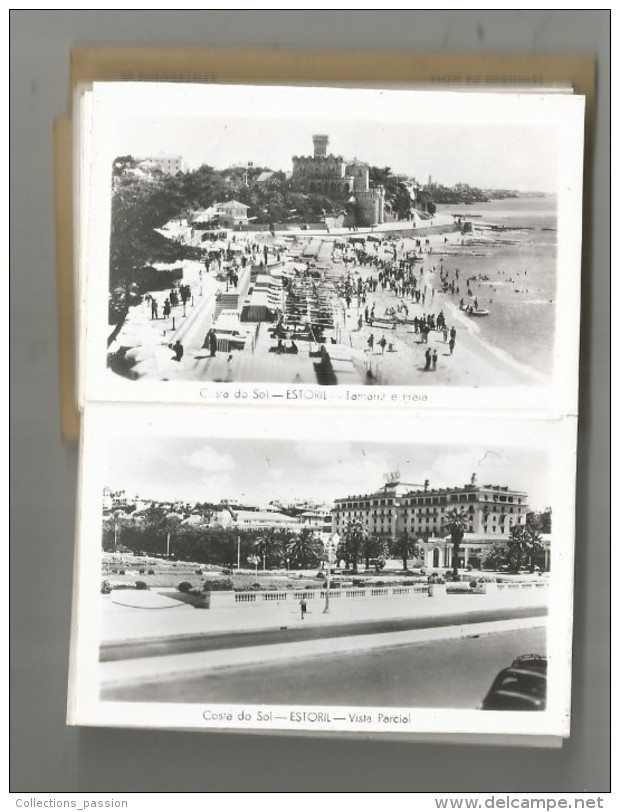 Photographie , PORTUGAL , ESTORIL , Costa Do Sol , 2 Scans , POCHETTE DE 20 PHOTOGRAPHIES - Lieux