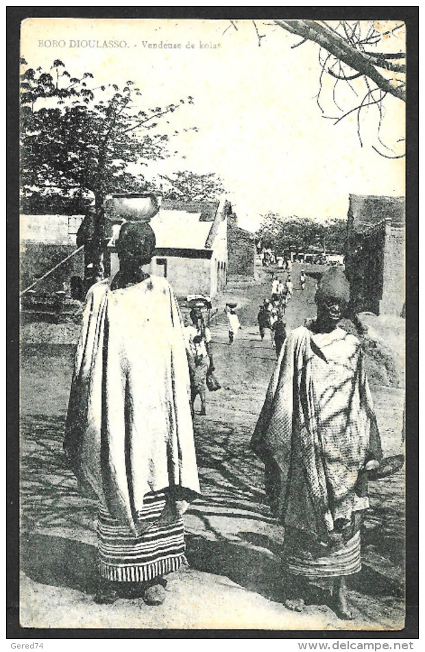 Afrique - Haute Volta : "Vendeuses De Kolas" Bobo Dioulasso (circa 1930/40) - Burkina Faso