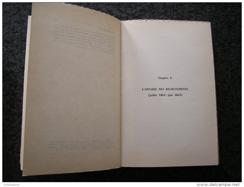 LA BELGIQUE ET LA GUERRE DE SECESSION 1861 1865 F Balace 2 Tomes Régionalisme Histoire Etats Unis Usa Mexique Maximilien