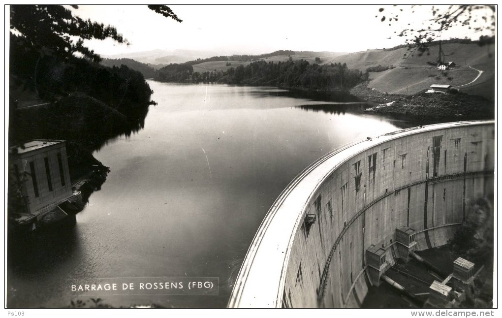 Suisse - Barrage De Rossens (Fribourg) - Rossens