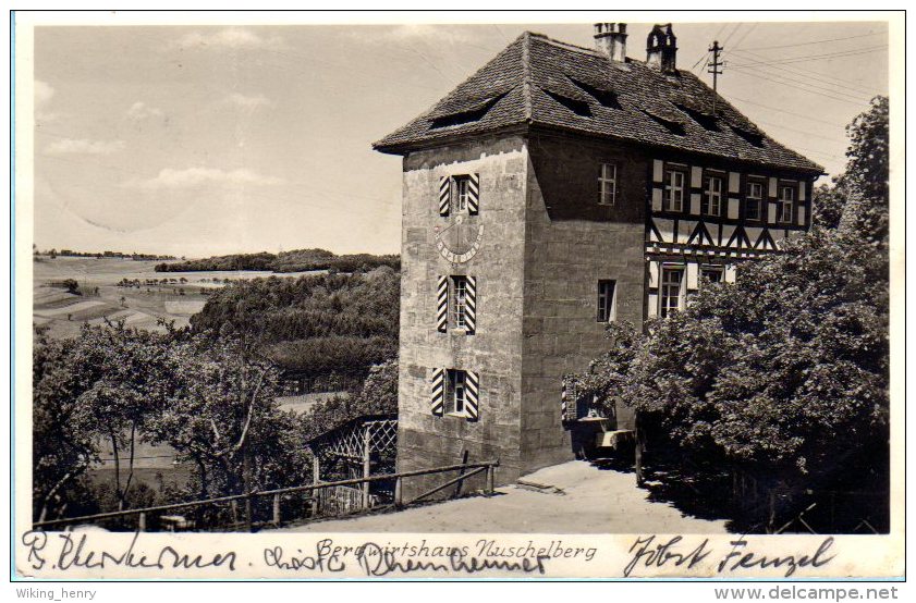 Lauf A D Pegnitz Nuschelberg - S/w Bergwirtshaus Nuschelberg - Lauf