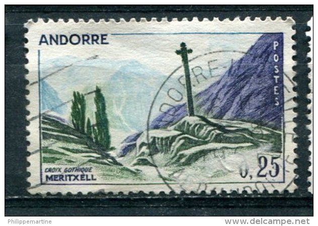 Andorre 1961-71 - YT 158 (o) - Used Stamps