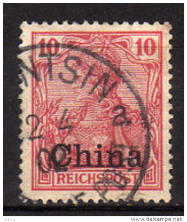 Dt.Post CHINA 1901 - MiNr: 17  Used - China (offices)