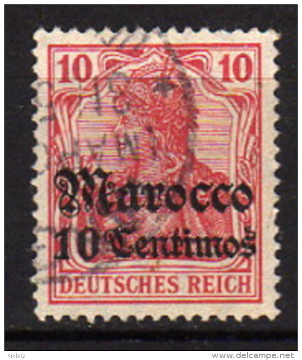 Dt.Post MAROKKO 1906 - MiNr: 36   Used - Deutsche Post In Marokko