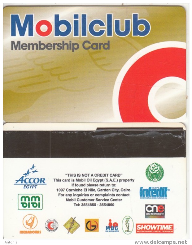 EGYPT - MobilClub, Member Card, Unused - Other & Unclassified