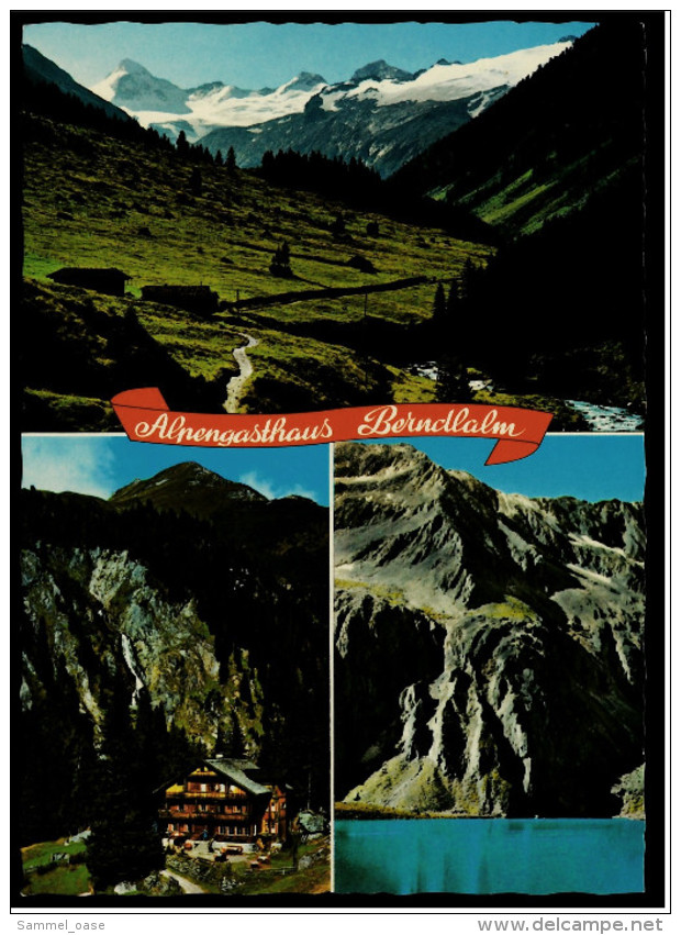 Neukirchen / Oberpinzgau  -  Obersulzbachtal - Alpengasthaus Berndlalm - Seebachsee - Ansichtskarte Ca. 1975   (5886) - Neukirchen Am Grossvenediger