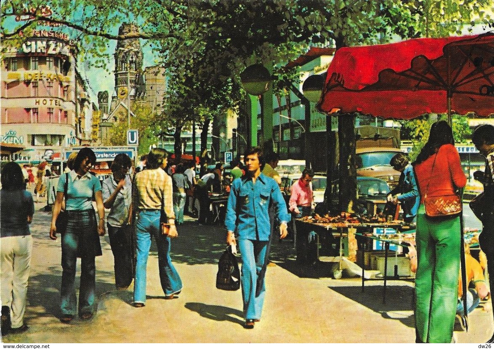 Berlin - Kurfürstendamm - Gedächtniskirche - Kunst Und Bild - Charlottenburg