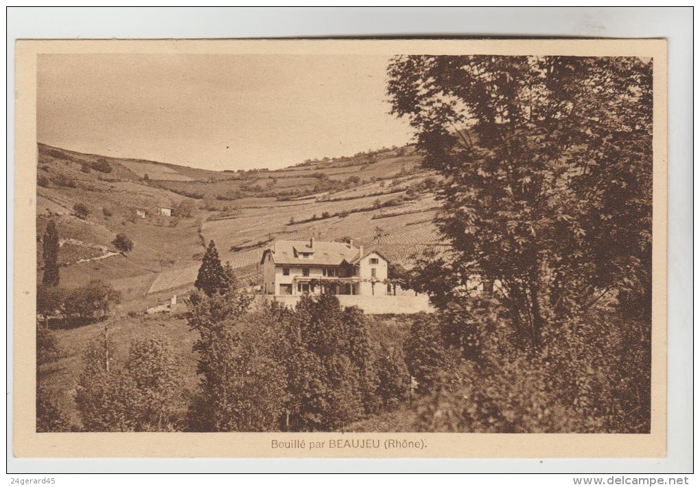 CPSM BEAUJEU (Rhone) - BOUILLE - Beaujeu