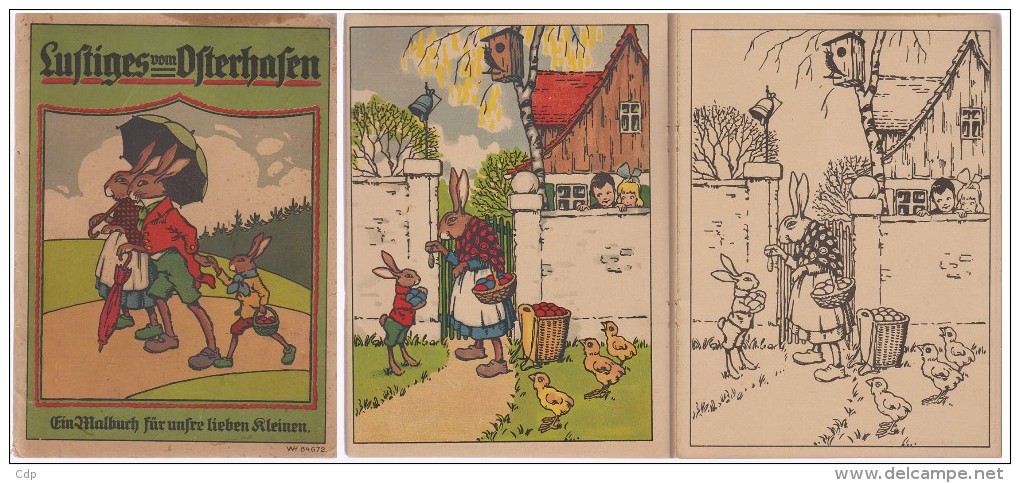 Livre à Colorier  1930 - Sonstige & Ohne Zuordnung